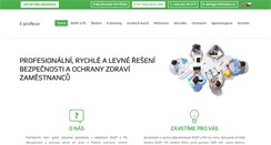 Desktop Screenshot of e-profesor.cz